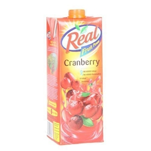 Picture of REAL CRANBERRY JUICE 1 LT TETRAPACK