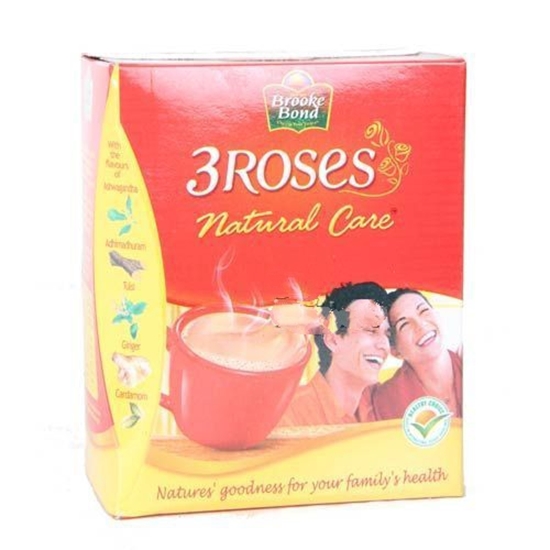 Picture of Brooke Bond 3 Roses Natural Care Tea 250 Gm Carton
