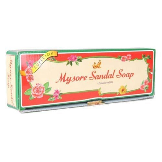 Picture of Mysore Sandal Superior Soap With Pure Sandalwood Oil  3 Nos 150 Gm Pouch