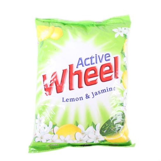 Picture of Active Wheel Detergent Powder Lemon Jasmine 1 Kg Pouch