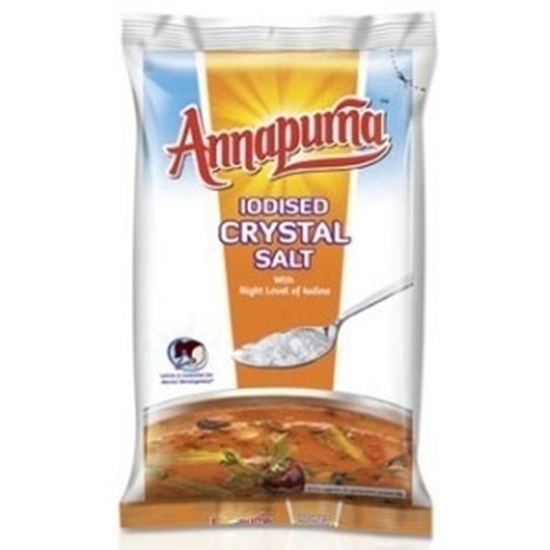 Picture of Annapurna Iodised Crystal Salt 1Kg