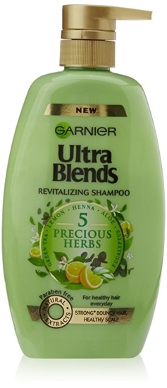Garnier Ultra Blends 5 Precious Herbs Shampoo 640 ml