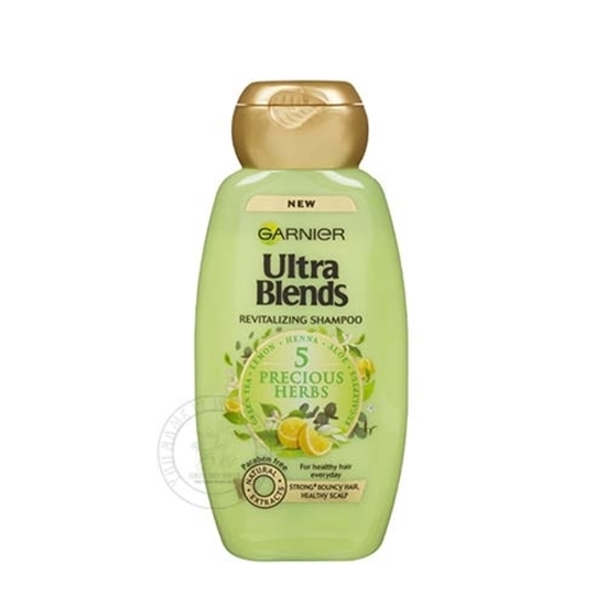 Garnier Ultra Blends 5 Precious Herbs Shampoo 340 ml
