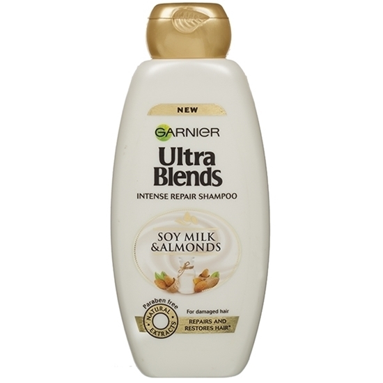 Garnier Ultra Blends Soya Milk and Almonds Shampoo 340 ml
