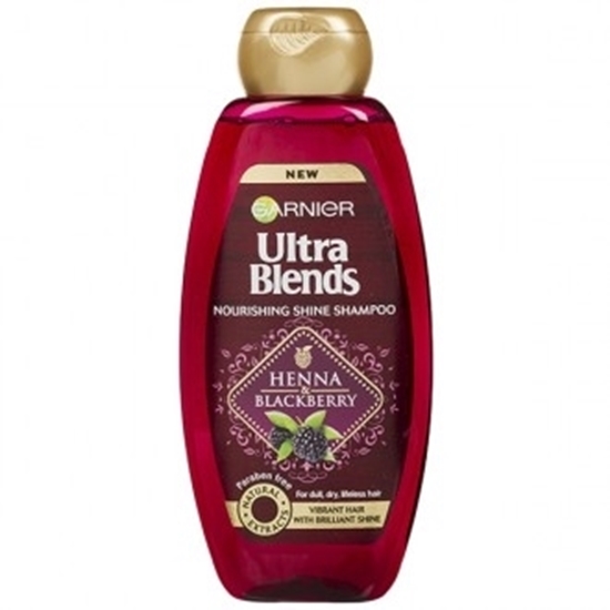 Garnier Ultra Blends Henna and Blackberry Shampoo 340 ml
