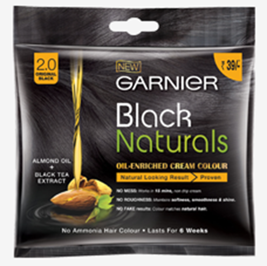 Garnier Black Naturals 2.0 Original Black, 40g