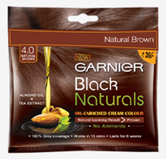 Garnier Black Naturals 4.0 Natural Brown, 40g
