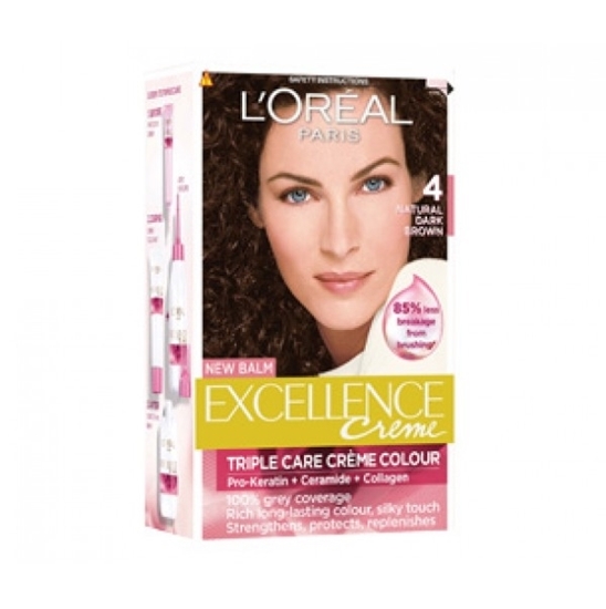 L'Oreal Hair Colour Excellence Natural Dark Brown Shade 4
