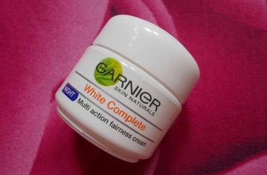  Garnier Skin Care Naturals White Complete Multi Action Fairness Cream night 18 gm
