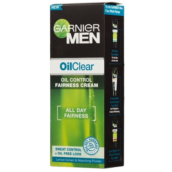 Garnier Men Oil Clear Oil Control Fairness Cream, 50gm