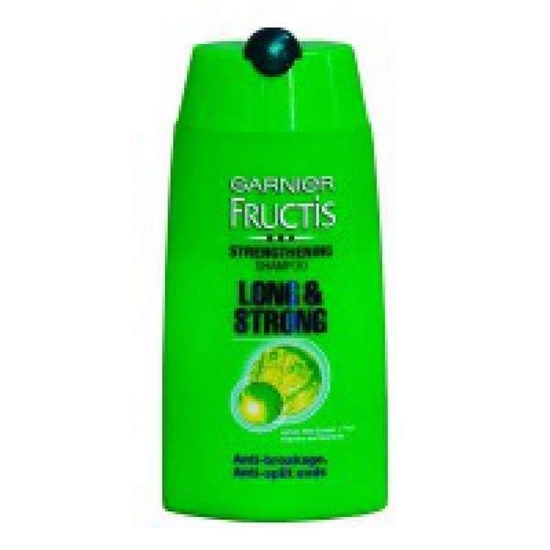 Garnier Fructis Shampoo - Long 'n' Strong, 80 ml Bottle