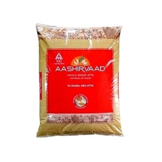 Picture of Aashirvaad   whole wheat Atta  1 Kg